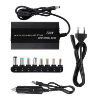 Автомобильная зарядка 12V для ноутбука 120W + 220V