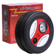 Автомобильный насос компрессор Air Compressor DC-12V, компрессор красный