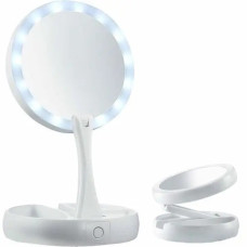 Настольное зеркало косметическое с Led подсветкой My Fold Away