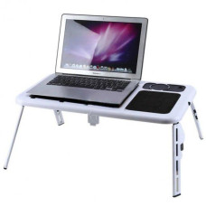 Столик-подставка E-Table LD09 складной для ноутбука с кулером