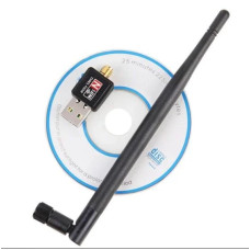 Беспроводной сетевой USB WI-FI адаптер c антеной WF 802.1IN