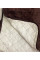 Накидка на крісло Couch Coat — двостороннє стьобане покривало Brown/Milk