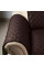 Накидка на крісло Couch Coat — двостороннє стьобане покривало Brown/Milk