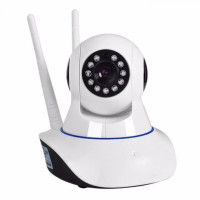 Бездротова поворотна камера відеоспостереження WIFI NET camera Q5 з датчиком руху та нічним баченням