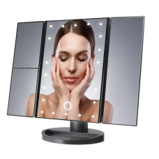 Косметическое складное зеркало Led Mirror с LED подсветкой