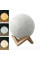 Зволожувач повітря 3D Moon Lamp Light Diffuser світильник