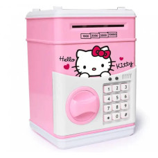Копилка электронная сейф "Hello Kitty" - банкомат для денег с пин-кодом