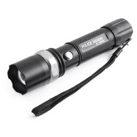 Компактный фонарик BL-8628 30000w с креплением на руль велосипеда Bailong