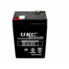 Герметичный кислотно-свинцовый аккумулятор BATTERY RB 640 6V 4A UKC
