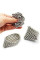 Магнитная игрушка головоломка, шарики антистресс NEO CUB SILVER