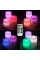 Нічник комплект світлодіодних свічок Luma Candles LED свічка - нічник RGB з пультом керування, 3 шт.
