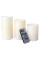 Нічник комплект світлодіодних свічок Luma Candles LED свічка - нічник RGB з пультом керування, 3 шт.