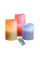 Нічник комплект світлодіодних свічок Luma Candles LED свічка - нічник RGB з пультом керування, 3 шт.