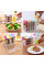 Кухонная подставка для хранения приправ и специй с 6-ю емкостями Seasoning Six Piece Set