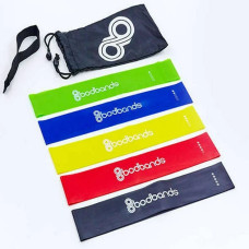 Набор лент-эспандеров резинок для фитнеса BodBands 5 шт