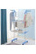 Складная стойка сушилка для белья в 3 яруса Garment Rack With Wheels