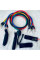 Набор эспандеров для фитнеса многофункциональный 5 жгутов Power Resistance Bands в чехле