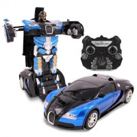 Машинка Трансформер Bugatti Robot Car з пультом