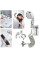 Душевая система на умывальник душ с переключателем на смеситель UKC Modified Faucet With external Shower