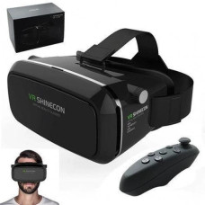 Окуляри віртуальної реальності VR Shinecon із пультом чорні