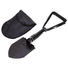 Туристическая складная лопата Shovel с чехлом 4 в 1