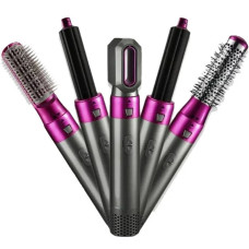 Мультистайлер 5в1 Hot Air Styler для разных типов волос с функциями придания объема, выпрямления, завивки