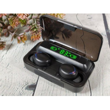 Беспроводные наушники True Wireless TWS F9 5 Bluetooth черные