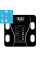 Смарт-весы Scale one Black  умные фитнес весы A-8003 Bluetooth до 180 кг