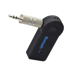 Автомобильный ресивер AUX BT350 Bluetooth, адаптер 350B и ФМ модулятор Black
