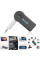 Автомобильный ресивер AUX BT350 Bluetooth, адаптер 350B и ФМ модулятор Black