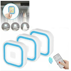 Комплект LED-светильников с пультом и таймером LED light with Remote Control Set (3 шт)