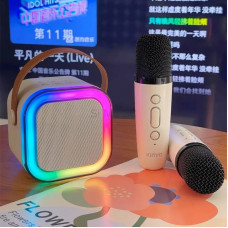 Беспроводная портативная Bluetooth колонка с микрофоном и сабвуфером