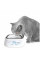 ЁМиска антипроливайка для собак и кошек MAGIC BOWL 1,5л White