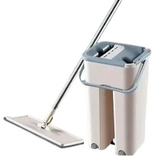 Швабра с отжимом и ведром 2 в 1 Hand Free Cleaning Mop 6л