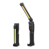 Аккумуляторный кемпинговый фонарь LIGHT L08-1, складная модель с магнитным креплением черный