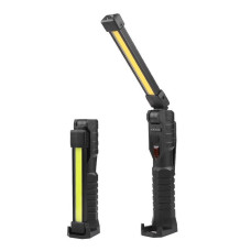 Аккумуляторный кемпинговый фонарь LIGHT L08-1, складная модель с магнитным креплением черный