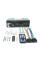Черная автомагнитола Podofo JSD 520 с Bluetooth AUX мощность 4х60W