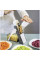 Овочерізка-терка Brava Spring Slicer, універсальний кухонний інструмент для нарізування овочів