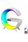 Многофункциональная лампа ночник Light Sound Machine 5 в 1 с беспроводной зарядкой 15W и колонка