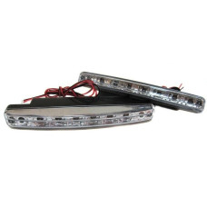 Светодиодные дневные ходовые огни DRL 8 LED диодов Фары дневного света
