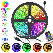 Лента светодиодная  LED 5050 BT APP RGB  5м Комплект