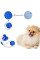 Многофункциональная игрушка для собак канат на присоске с мячом Dog toy rope PULL