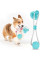 Многофункциональная игрушка для собак канат на присоске с мячом Dog toy rope PULL