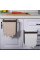 Подвесное мусорное ведро для дверей Folding Trash Can контейнер для мусора на кухню