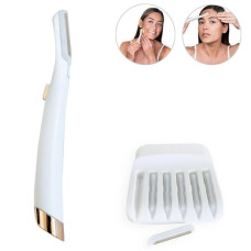Женский триммер для лица Flawless Dermaplane с подсветкой