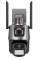 Водонепроницаемая PTZ WiFi камера P11 ICSEE, 3mp+3mp, с ночным видением