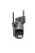 Водонепроницаемая PTZ WiFi камера P11 ICSEE, 3mp+3mp, с ночным видением
