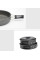 Набор посуды из анодированного алюминия Cooking Set DS-200 для туристов, на 2 человека