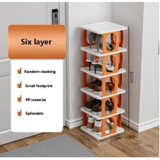 Полка для обуви и хранения вещей Shoe rack AND LY-581, с пятью уровнями