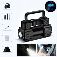 Компрессор Air Pump 12 В с экраном, портативная модель